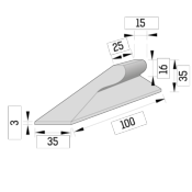 About gauche CITYPROTECT - Type GSS - Gris